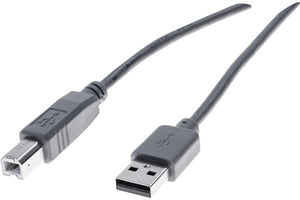 USB V2.0 TYPE a A/B connection cord 1.8m