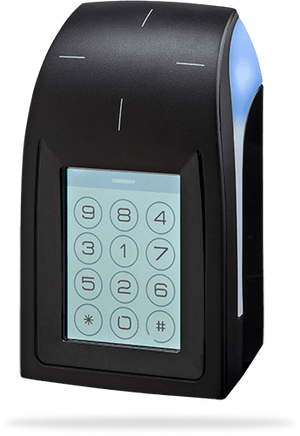 Interchangeable front touchscreen faceplate with antenna for Architect® &amp; Architect® LEGIC® reader